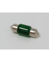 AMPOLLETAS 12V 10W FESTOON 10 X 31 - VERDE