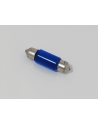 AMPOLLETAS 12V 10W FESTOON 10 X 36 AZUL