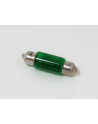AMPOLLETAS 12V 10W FESTOON 10 X 36 VERDE