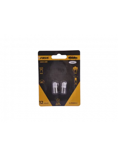 SET 2 AMPOLLETAS LED T4W T8.5 12V (A-847C)