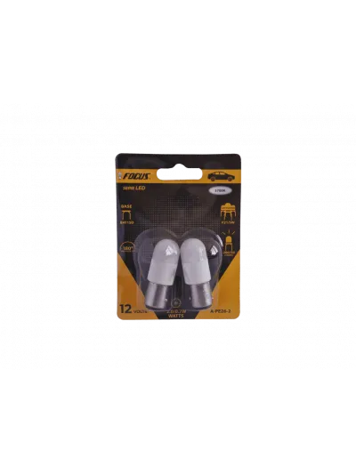 SET 2 AMPOLLETAS LED P21/5W 12V (A-1034C)