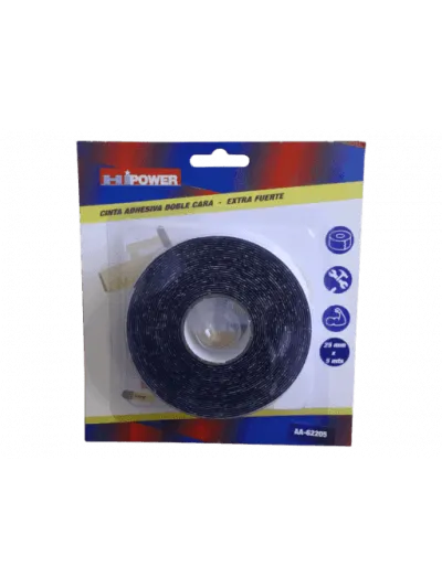 CINTA DOBLE FAZ - 25mm x 5Mts