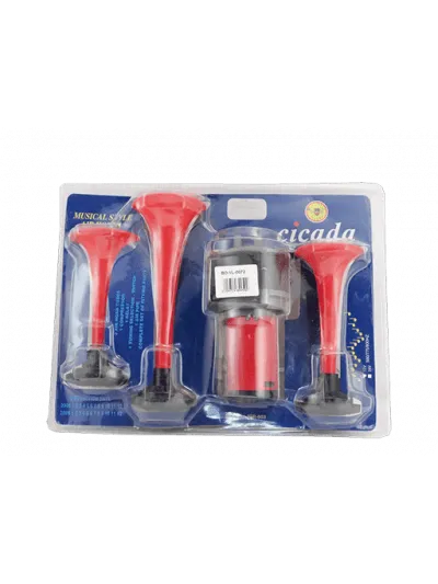 BOCINA TRIPLE - COMPRESOR 12v