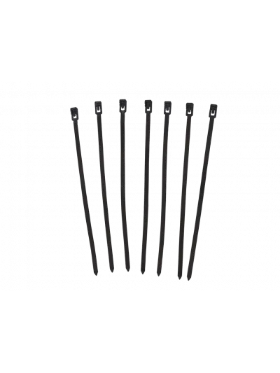 AMARRAS PLASTICAS REUTILIZABLES 7.2*300mm NEGRO