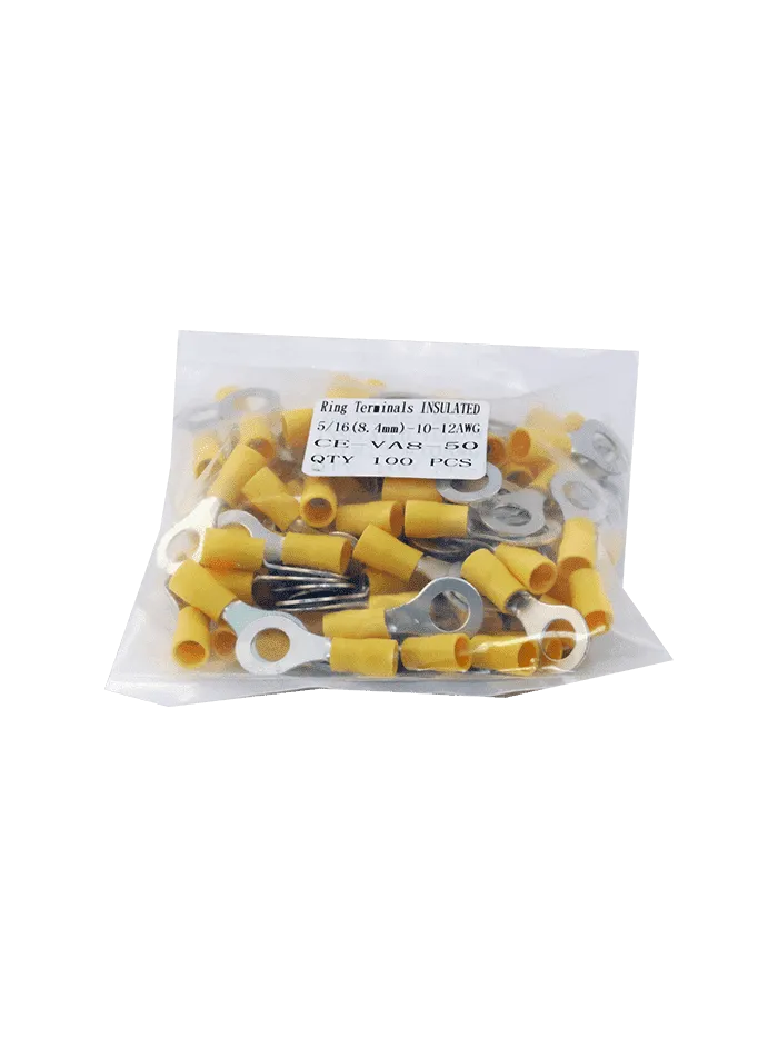 TERMINAL OJO AISLADO-AMARILLO