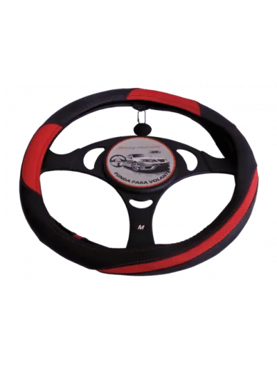 CUBREVOLANTE NEGRO/ROJO