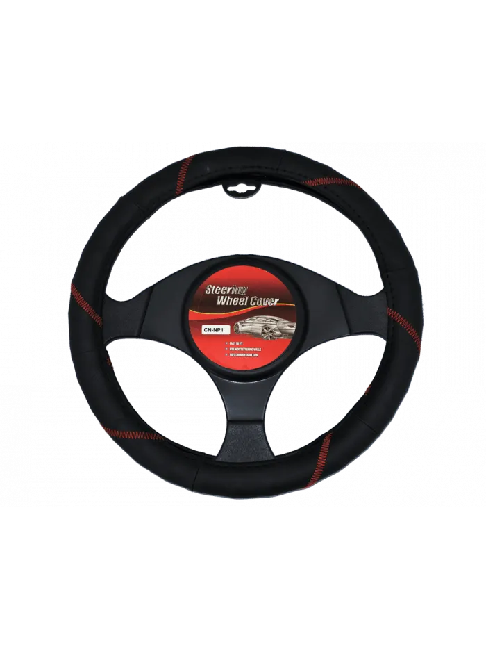 CUBREVOLANTES - NEGRO/ROJO