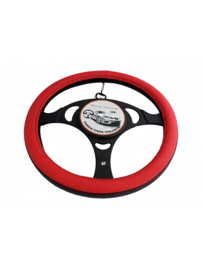 CUBREVOLANTE NEGRO/ROJO