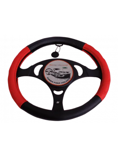 CUBREVOLANTE NEGRO/ROJO