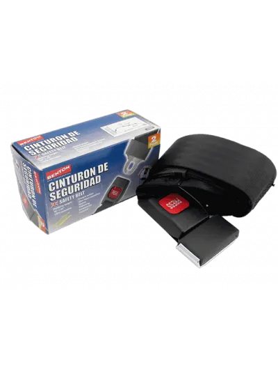 CINTURON DE SEGURIDAD 2 PUNTOS - NEGRO