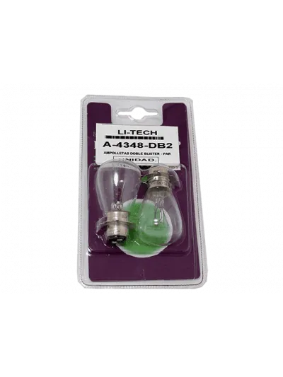 AMPOLLETAS 12V 35/35W P15D-3 RP30 EN PAR BLISTER