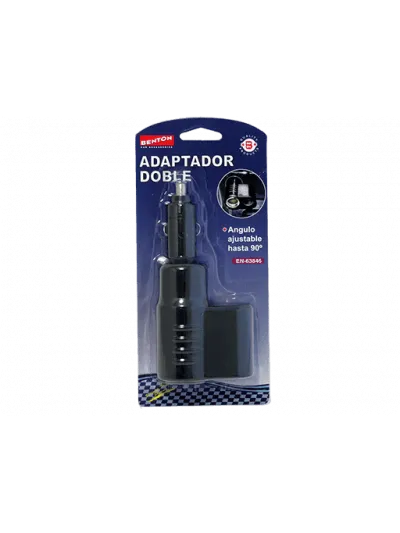 ADAPTADOR TOMACORRIENTE DOBLE