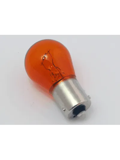AMPOLLETAS BAU15s 24v 21w Ambar