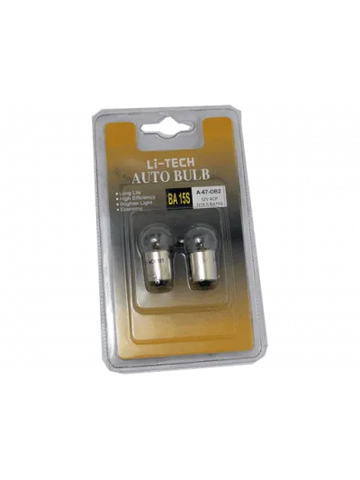 AMPOLLETAS 12V 4 CP G18.5 BA15s