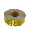 CINTA RETRORREFLECTIVA AMARILLA 55mm x 50MTS