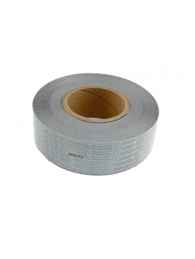 CINTA RETRORREFLECTIVA BLANCO 2´´ x 45.7 MTS