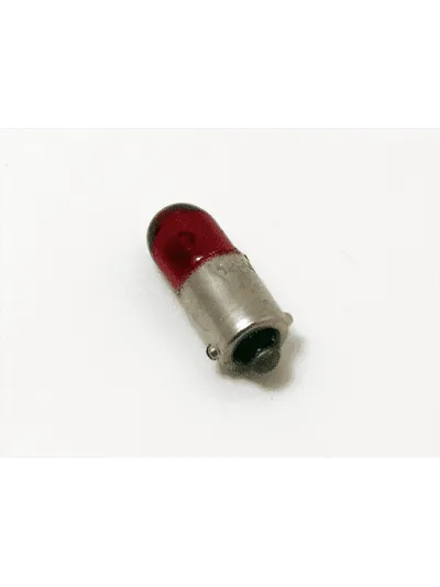AMPOLLETAS 12V 4W T8.5 BA9S ( 23 MM ) ROJO