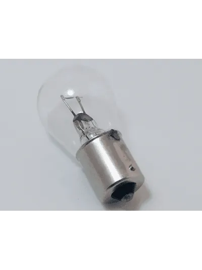 AMPOLLETAS 6V 15W/15CP S25 BA15s