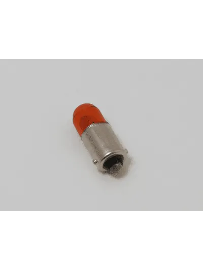 AMPOLLETAS 24V 3W T8.5 BA9S ( 23 MM ) AMBAR