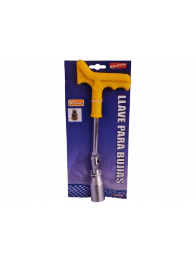 LLAVE DE BUJIAS 21MM