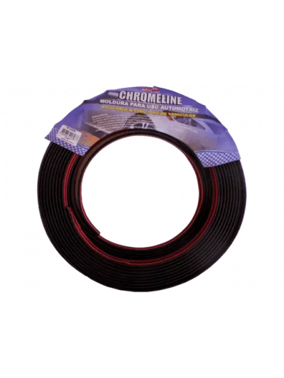 MOLDURA - 28 x 4mm - NEGRO