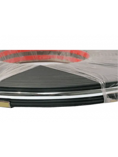 MOLDURA - 27 x 5mm - NEGRO / CROMADO