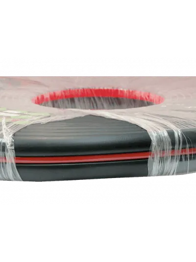 MOLDURA - 39 x 8.5mm - NEGRO / ROJO