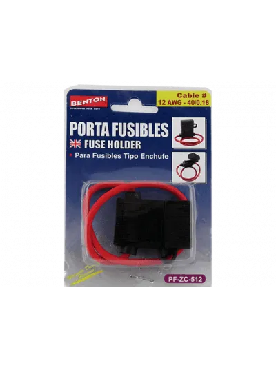 PORTAFUSIBLES - TIPO ENCHUFE