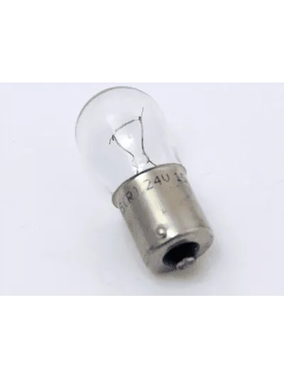 AMPOLLETAS 24V 15CP B19 BA15s