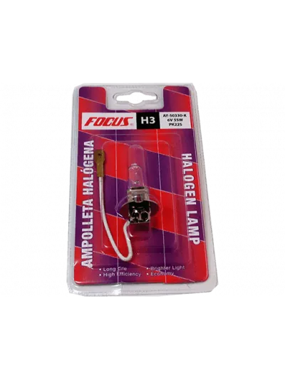 AMPOLLETAS - H3 6V 55W