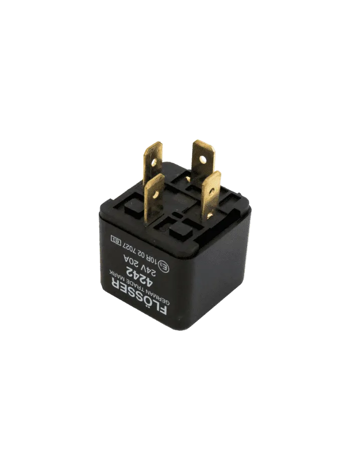 MINI RELAIS 24V 20A 4 TERMINALES