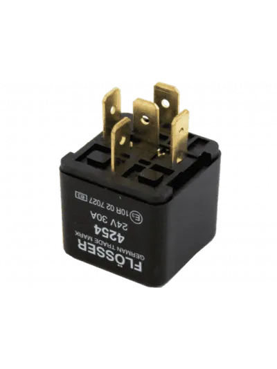 MINI RELAIS 24V 20A 5 TERMINALES