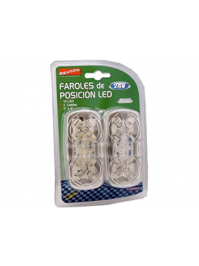 FAROL LATERAL LED BLANCO 24V