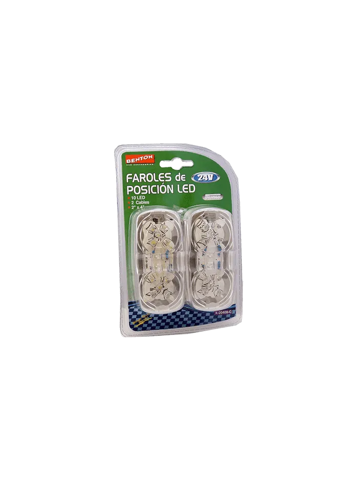 FAROL LATERAL LED BLANCO 24V