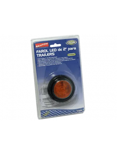 FAROL 6 LED 12/24 AMBER