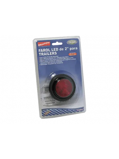 FAROL 6 LED 12/24V ROJO