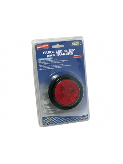 FAROL 6 LED 12/24V ROJO