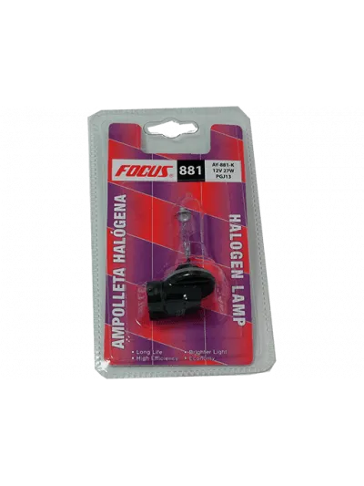 AMPOLLETAS - H27 12v 27w CURVA