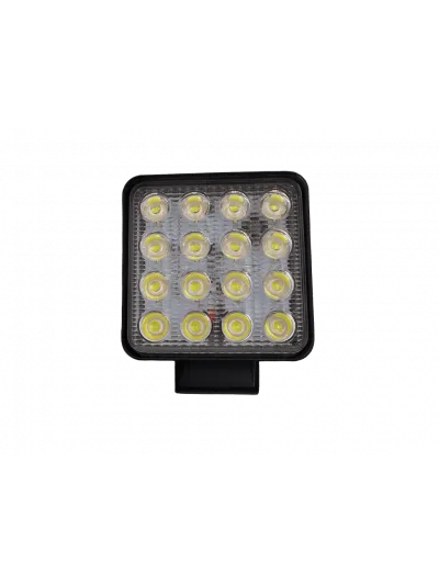 FARO DE TRABAJO CUADRADO 16 LEDS